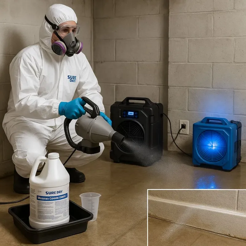 Sanitization and Odor Removal process in Russell, KY