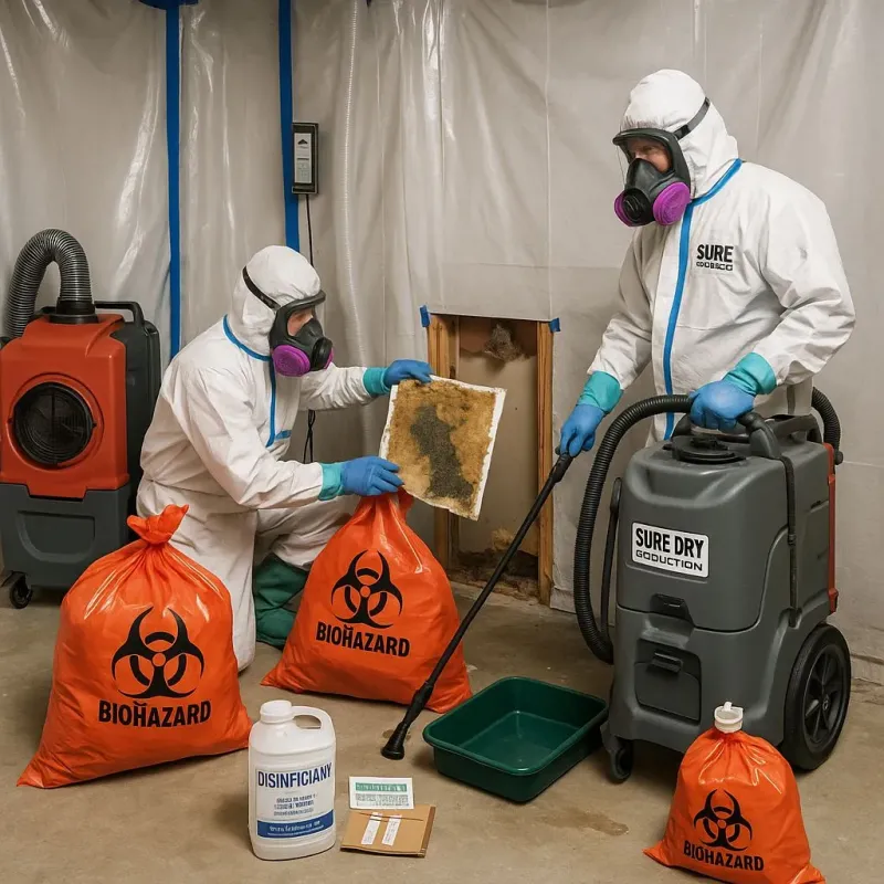 Contaminated Water Handling Protocols process in Russell, KY
