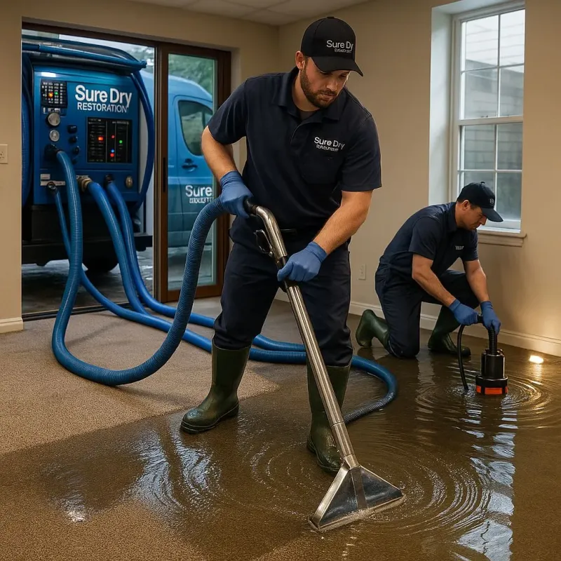 Water Extraction and Removal process in Russell, KY